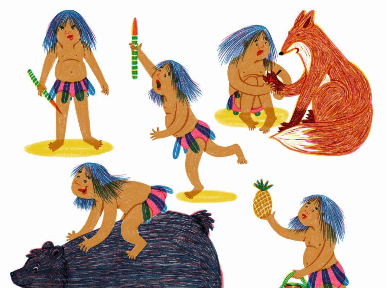 illustration MARYAM MAHMOUDISERAJI